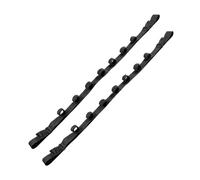 TERNCOEW 2 soportes ajustables para caña de pescar para vehículos, correa de fijación para SUV, portadores de cañas duraderas, postes, correa de cinturón para camiones SUV