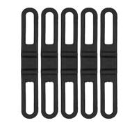 TERNCOEW 5 bandas elásticas de silicona para ciclismo, para manillar, soporte para manillar, cinturón elástico de fácil uso