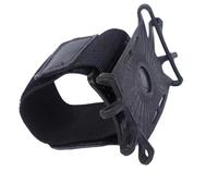 TERNCOEW Brazalete deportivo de silicona ajustable con correa elástica giratoria de 360 grados, acceso a la pantalla para entusiastas del ciclismo, entrenamiento, clip de teléfono ABS