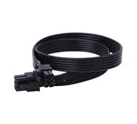 TERNCOEW Cable de alimentación PCIe plano de 6 pines flexible que mejora los flujos de aire y la gestión en la alimentación de la GPU de PC para juegos