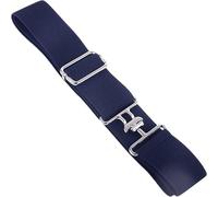 TERNCOEW Cinturón elástico ecuestre con hebilla de gancho para hombres y mujeres, longitud ajustable para montar a caballo y actividades al aire libre, equipo de equitación elegante, azul marino
