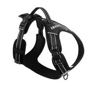 TERNCOEW Cinturón reflectante de moda para el pecho y el hombro para mantener a los perros y gatos seguros y visibles, mejora tus carreras nocturnas, arnés para perros grandes con asa