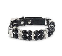 TERNCOEW Collar de perro con diamantes de imitación ultra intermitentes para boda, para perros pequeños, gatitos, collar brillante para boda, joyería de cristal