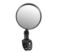 TERNCOEW Cristal retrovisor para bicicleta, campo visual amplio, diseño a prueba de sacudidas, fácil instalación, convexo, gran angular, lado de bicicleta