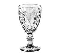 TERNCOEW Juego de 1 copas de vino de colores con patrón vintage en relieve para fiestas, bodas, aniversarios, restaurantes, copas de cristal
