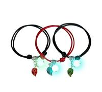 TERNCOEW Juego de 3 cuentas tejidas a mano Love Star Sisters Novel Cuerda Ajustable Star Set Cuerda Ajustable