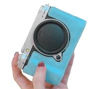 TERNCOEW Media funda de piel sintética para cámara XM5 que ofrece un cambio rápido de la batería sin quitar la funda de piel sintética