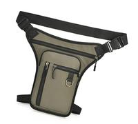TERNCOEW Mochila ergonómica para deportes al aire libre con múltiples bolsillos, ajustable, para hombro, cinturón de pierna para teléfono, cartera, cinturón de pierna