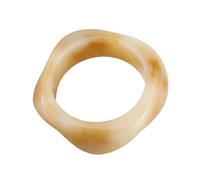 TERNCOEW Pulsera acrílica de moda ajustable con dije acrílico en aspecto vintage para un atuendo elegante, accesorio único de sabor