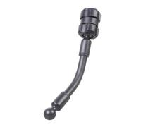 TERNCOEW Varilla de extensión de bola hembra a macho de 17 mm para salida de coche, soporte de teléfono con brazo modificable de rotación completa, propietario del panel de visualización del coche