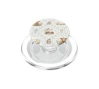 Ternero Cordero Erizo Pájaros Casa de Campo Acuarela PopSockets PopGrip para MagSafe