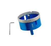 Teronbeta Broca Diamante 68mm con Guía de Centrado, Profesional Sierra Perforadoras de Diamante para Azulejos, Porcelana, Vidrio, Mármol y Cerámica