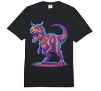 Terópodo de paleontología de Especies de Dinosaurios Carnotaurus Comfort Colors Adult Heavyweight T-Shirt