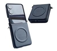 teroxa Funda magnética para Xiaomi Mi Mix Flip 2 con protección de bisagra, compatible con cargador inalámbrico MagSafe, funda a prueba de golpes (negro)