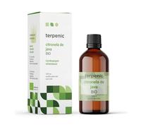 TERPENIC - Aceite Esencial de Citronela de Java (Cymbopogon winterianus) - BIO - 100 ml - Uso Oral - Aroma cítrico fresco, intenso y revitalizante