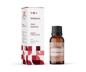 TERPENIC - Aceite Esencial de Clavo Especia (Eugenia caryophyllus) - 30 ml - Uso Oral - Aroma cálido, intenso y especiado con carácter exótico