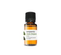 TERPENIC - Aceite Esencial de Clavo Hojas (Eugenia caryophyllus) - BIO - 10 ml - Uso Oral - Aroma especiado intenso y natural