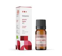 TERPENIC - Aceite Esencial de Geranio Egipto (Pelargonium graveolens) - BIO - 10 ml - Uso Oral - Aroma floral, fresco y equilibrado con notas rosadas