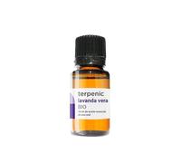 TERPENIC - Aceite Esencial de Lavanda Vera (Lavandula angustifolia) - BIO - 10 ml - Uso Oral - Aroma floral suave, equilibrado y naturalmente relajante