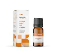 TERPENIC - Aceite Esencial de Naranja Dulce (Citrus sinensis) - BIO - 10 ml - Uso Oral - Aroma cítrico, dulce y alegre con efecto revitalizante