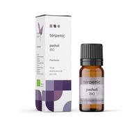 TERPENIC - Aceite Esencial de Pachuli (Pogostemon cablin) - BIO - 10 ml - Uso oral - Aroma intenso, terroso y exótico con gran profundidad aromática