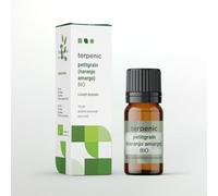 TERPENIC - Aceite Esencial de Petitgrain de Naranjo Amargo (Citrus aurantium var. amara) - 10 ml - Uso Oral - Equilibrio emocional y bienestar diario