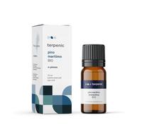 TERPENIC - Aceite Esencial de Pino Marítimo (Trementina) (Pinus pinaster) - BIO - 10 ml - Uso Oral - Aroma alimentario resinoso, fresco y forestal