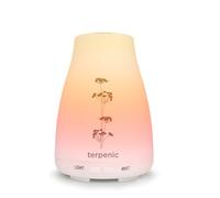 TERPENIC | Aromadifusor Bruma Herbal | Difusor De Aceites Esenciales | con Vaporización De Agua por Ultrasonido | Iluminación Ideal para Restaurar La Humedad Ambiental