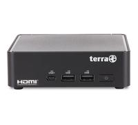 TERRA 1000059 PC/stazione di lavoro Intel Core Ultra 7 155H 16 GB DDR5-SDRAM 500 GB SSD Windows 11 Pro Micro PC Mini PC Nero (TERRA PC-Micro 7000 SILENT GREENLINE)