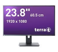 Terra 2456W PV V4 24" Monitor Full HD IPS Negro USB-C con 15W Power Delivery DisplayPort, HDMI regulable en altura, Pivot Greenline Plus