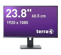 Terra 2456W PV V4 24" Monitor Full HD IPS Negro USB-C con 15W Power Delivery DisplayPort, HDMI regulable en altura, Pivot Greenline Plus