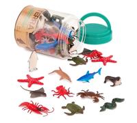 Terra by Battat - Animales Marinos en Tubo, Figuras en Miniatura