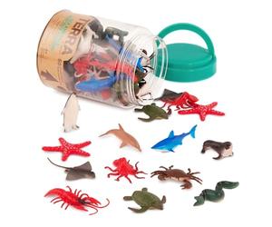Terra by Battat - Animales Marinos en Tubo, Figuras en Miniatura