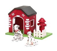 Terra by Battat - Firehouse Dogs - Juego de figuras de animales de juguete para perros para ni os de 3 a os en adelante (3 piezas)