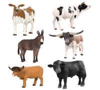 Terra by Battat Juego de Animales de Granja con 6 Figuras realistas