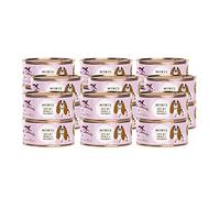 Terra Canis Alimento húmedo para perros de pato, calabaza, fresa y saúco, 18 x 100 g, comida premium para perros en 100% calidad alimentaria de todas las materias primas, rico en calcio, saludable,