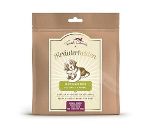Terra Canis Braveheart para la relajación y la Tranquilidad, Herbal Heroes, 60 g I Apoyo con el Poder de la Naturaleza I complemento alimenticio con Hierbas medicinales y Flores de Bach para Perros