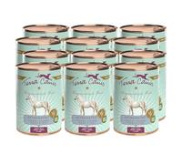 Terra Canis Caballo, nabo, hinojo y Salvia - alimento húmedo sin Cereales, 12x400g I alimento Premium para Perros 100% Human-Grade de Todos los Ingredientes I Rico y Sano