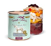 Terra Canis Caballo, nabo, hinojo y Salvia - alimento húmedo sin Cereales, 800g I alimento Premium para Perros 100% Human-Grade de Todos los Ingredientes I Rico y Sano