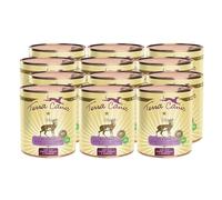 Terra Canis Carne de Caza, Calabaza y arándano Rojo - Comida húmeda clásica, 12x400 g I alimento Premium para Perros 100% Human-Grade de Todos los Ingredientes | sin Gluten
