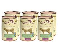 Terra Canis Corazón e hígado de Buey Puros - Pura Carne, 400 g I alimento Premium para Perros 100% Human-Grade de Todos los Ingredientes I Rico y Sano, sin Gluten