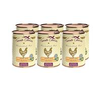 Terra Canis Corazón e hígado de Pollo Puros - Pura Carne, 400 g I alimento Premium para Perros 100% Human-Grade de Todos los Ingredientes I Rico y Sano, sin Gluten