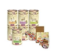 Terra Canis Pack de Prueba Classic, Comida para Perros, 7x400g + Snacks