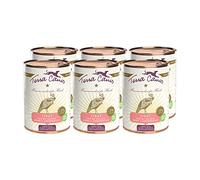 Terra Canis Pavo, apio y piña - alimento para Perros Light, 6x400 g I alimento Premium para Perros 100% Human-Grade de Todos los Ingredientes I reducido en calorías y Grasa