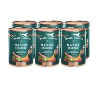 Terra Canis Pavo y Pato con brócoli y melón - Naturhund, 6 x 400 g | Comida Premium para Perros en Calidad alimentaria 100% de Todas Las materias primas | sin Cereales ni Gluten