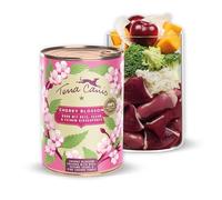 Terra Canis Pollo con arroz, sésamo y puré de Cereza Fino, alimento húmedo menú Flower «Cherry Blossom» 400g | Alimentos para Perros Premium 100% Human-Grade de Todos los Ingredientes