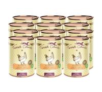 Terra Canis Pollo con Tomate, Comida húmeda clásica para Perros, 12x400g