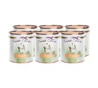 Terra Canis Pollo, Patata y Frambuesa - alimento húmedo Sensitive, 6x800 g I alimento Premium para Perros con digestión Delicada I Libre de alérgenos, bajo Contenido de Cereales y fácil de digerir