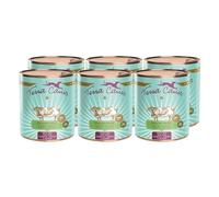 Terra Canis Rind, calabacín, calabaza y orégano. Comida húmeda sin cereales, 6 x 800 g. Comida para perros de calidad alimentaria 100% de todas las materias primas. Rico y saludable, sin alérgenos y