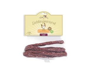 Terra Canis - Salchicha Favorita, 170 g, Salchicha Seca al Aire del Carnicero I Snack Premium para Perros en 100% Calidad alimentaria de Todas Las materias primas I Sin Cereales y sin Gluten (Pollo)